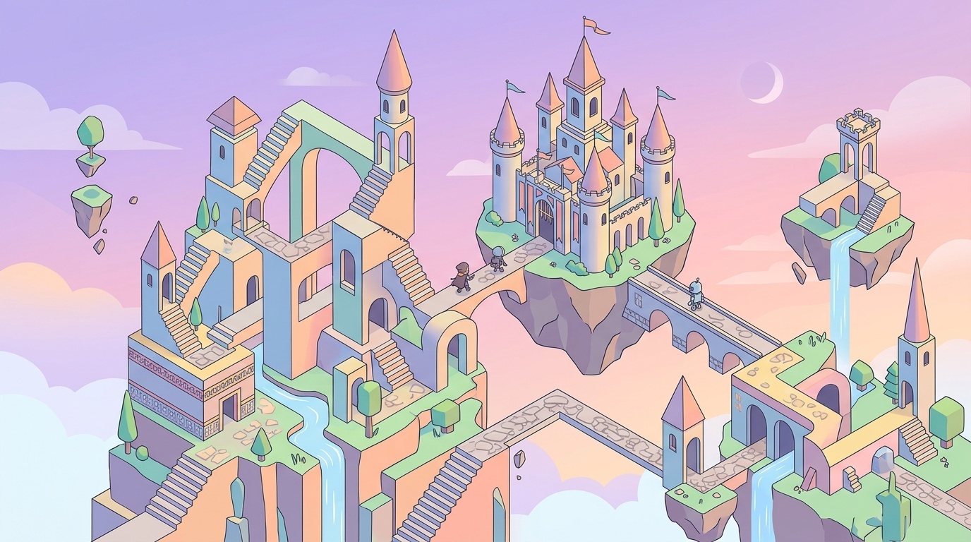 Monument Valley 2 - puzzle isométrique